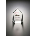 Lucite Beveled Obelisk Embedment Award